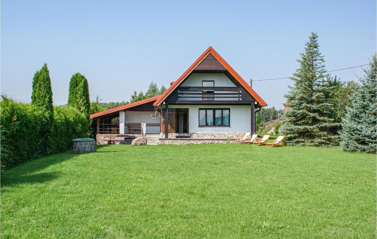 4 Bedroom Amazing Home In Biskupiec Biesowko Kültér fotó